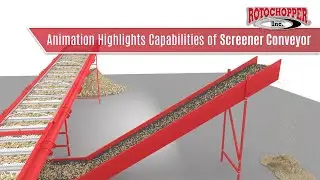 Animation Highlights Capabilities of Screener Conveyor