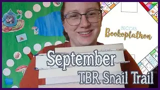 September Snail Trail TBR & Bookoplathon TBR