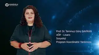 SOSYOLOJİ LİSANS PROGRAMI TANITIMI