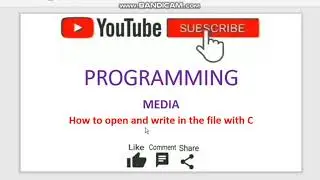 How to open and write in a text file with C