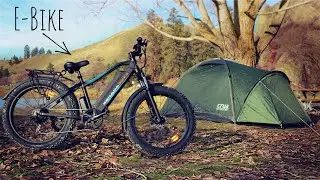 Overnight Camping with E-Bike
