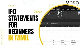 EXCEL VIDEO 5 | Practical application of IF statements | #blackboardlearning #exceltutorial