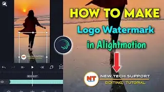 How To Make Logo in Alightmotion | Watermark Logo for Your Page & Channel | Tutorial