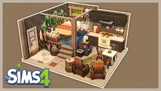 MESSY APARTMENT | The Sims 4 Speedbuild | No CC