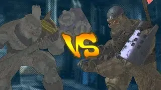Halo 2 AI Battle - Tartarus vs Brute Captain