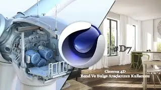 Cinema 4D Bende Aracı & Bulge Aracı'nın Kullanımı #D7