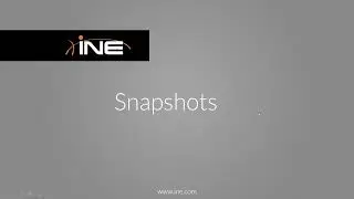 18 - VMWARE vSphere Snapshots