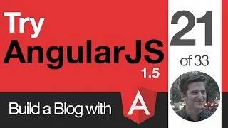 Try AngularJS 1.5 - 21 of 33 - ngResource for mapping to a Restful API