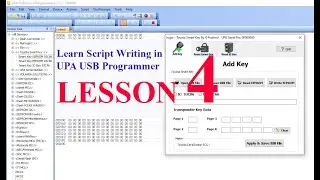 Script Writing in UPA USB programmers   Lesson 4