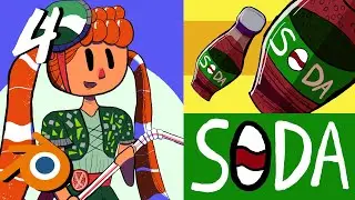 [Blender] Making some Soda Girl Thing | Morgan Ozpin
