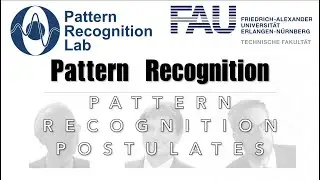 Pattern Recognition [PR] Episode 2 - Pattern Recognition Postulates
