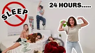 LAST TO FALL ASLEEP WINS $100.00 | SISTER FOREVER