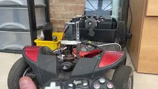 PS2 controlled mobility scooter : Part 3 fully working