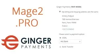Ginger Payments integration with Magento 2. 2. Capture an bank transfer payment
