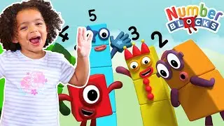 Numberblocks Intro Song The first 2 letters of the alphabet , Numberblocks