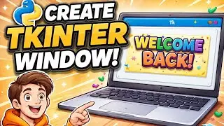 Python Tkinter Tutorial 🔥 Create Window & Label | Beginner Friendly GUI