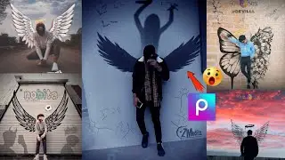 Devil Wings Photo editing Picsart || PicsArt Aesthetic Photo Editing Tutorial