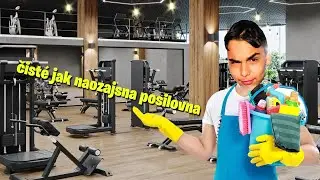 Upratujem Svoju Posilovňu aby som bol zas Sexy!!!!
