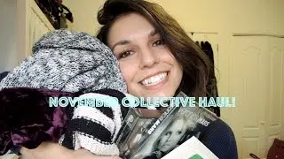 Collective Try ON Haul Nov2014 - Thrift, free people, sephora and more