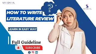 literature review presentation || Academic writing || Freelancing