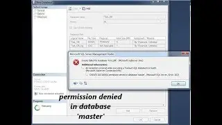 How to fix CREATE DATABASE permission denied in database 'master' || SQL Server