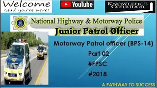 Motorway patrol officer 2018 part 02 Fpsc