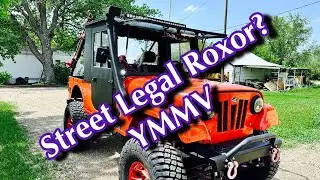 How to get your Mahindra Roxor Street Legal. YMMV