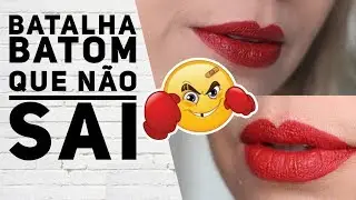 POLÊMICO - BATOM QUE NÃO SAI - LIP TINT EUDORA X VICE URBAN DECAY / LUIZAGOMES