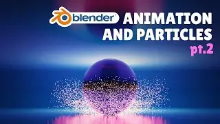 Blender Tutorial - Create a Simple Satisfying Animation Loop with Particles! (Pt. 2/2)