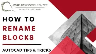 Change Block Names in AutoCAD Quickly! (Rename Command)