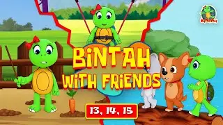 Battle of the water log. Slingshot with Bintah - Bintah Mini Episode 13-14-15