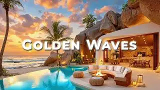 Sunset Luxury Deep House | Sunset Beach Lounge | Relaxing Ambient Lounge Vibes by the Sea