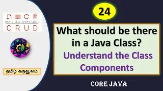 What should be there in a Java Class? Understand the Class Components