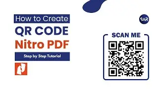 How to create Barcode | Nitro PDF Pro