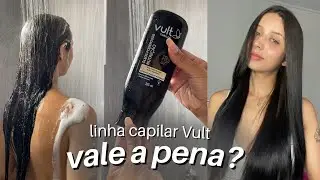 testei a linha capilar da Vult ✨ tenho henê e progressiva