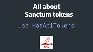 Laravel Sanctum Token Authentication All you need. 