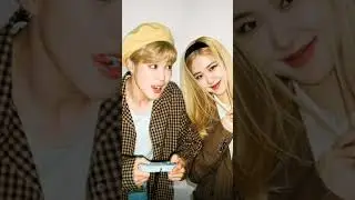 Jirose moments ❤️#bts#blackpink#bangpink#rose#jimin#rose#jirose