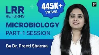 Microbiology LRR by Dr. Preeti Sharma Part 1 | For NEET PG, INI-CET & FMGE