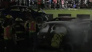 Glencoe Fair Demolition Derby 2018 | Mini Smash