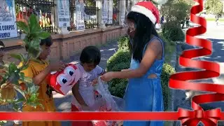 Sharing Jollibee Kiddie Meal to Street Kids | Christian Living Project