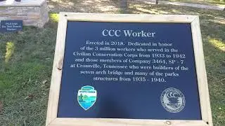 CCC Statue at Cumberland Mountain State Park
