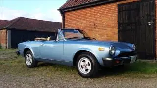 1981 Fiat 124 Spider 2.0 Turbo Restoration