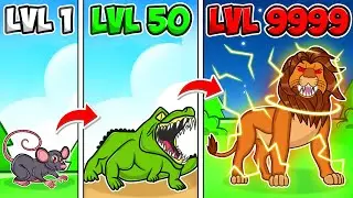 Upgrading NOOB to GOD in ANIMAL MERGER