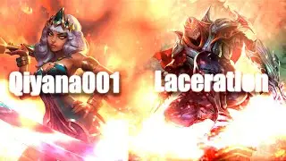 QIYANA001 E LACERATION, APOSTO QUE VOCE NUNCA VIU TANTO INSTA KILL NA SUA VIDA