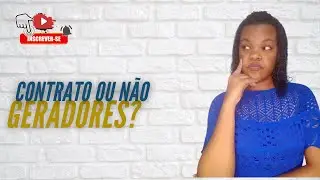 Contrato ou não geradores para o meu evento?