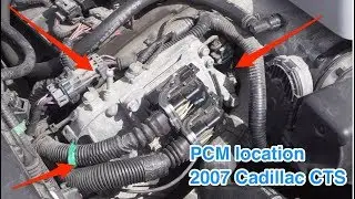 2007 Cadillac CTS ECU 2 8L V6 Engine Control Module location
