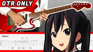 【GTR ONLY】K-ON! -「Fude Pen ~Boru Pen~ (Azusa ver.)」by @Tron544