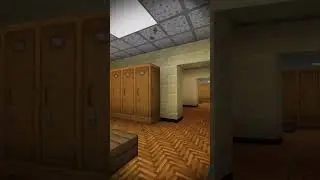 🏫The Backrooms - The Level Update🏫Visiting the academy at 3AM! 2nd May!#short #backrooms  #minecraft