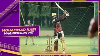 Mohammad Nabi's six hitting skills | Knights In Action | KKR IPL 2022