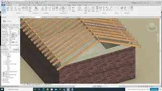 Drawing a Timber Hand Cut Roof in Revit - Part 2